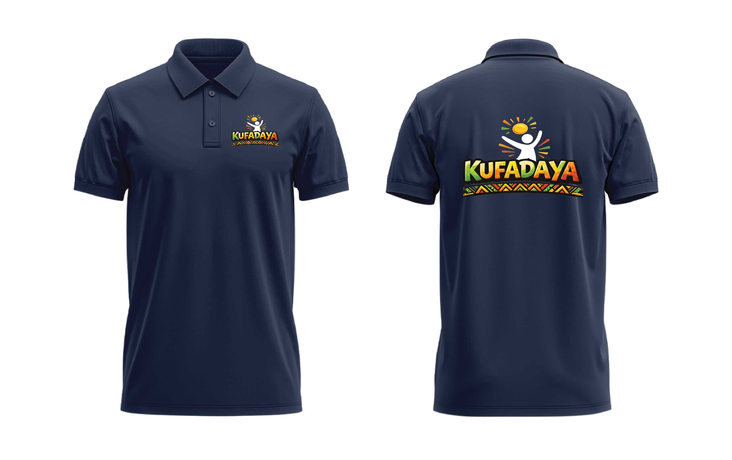 Kufadaya Polo Shirt - Navy Blue